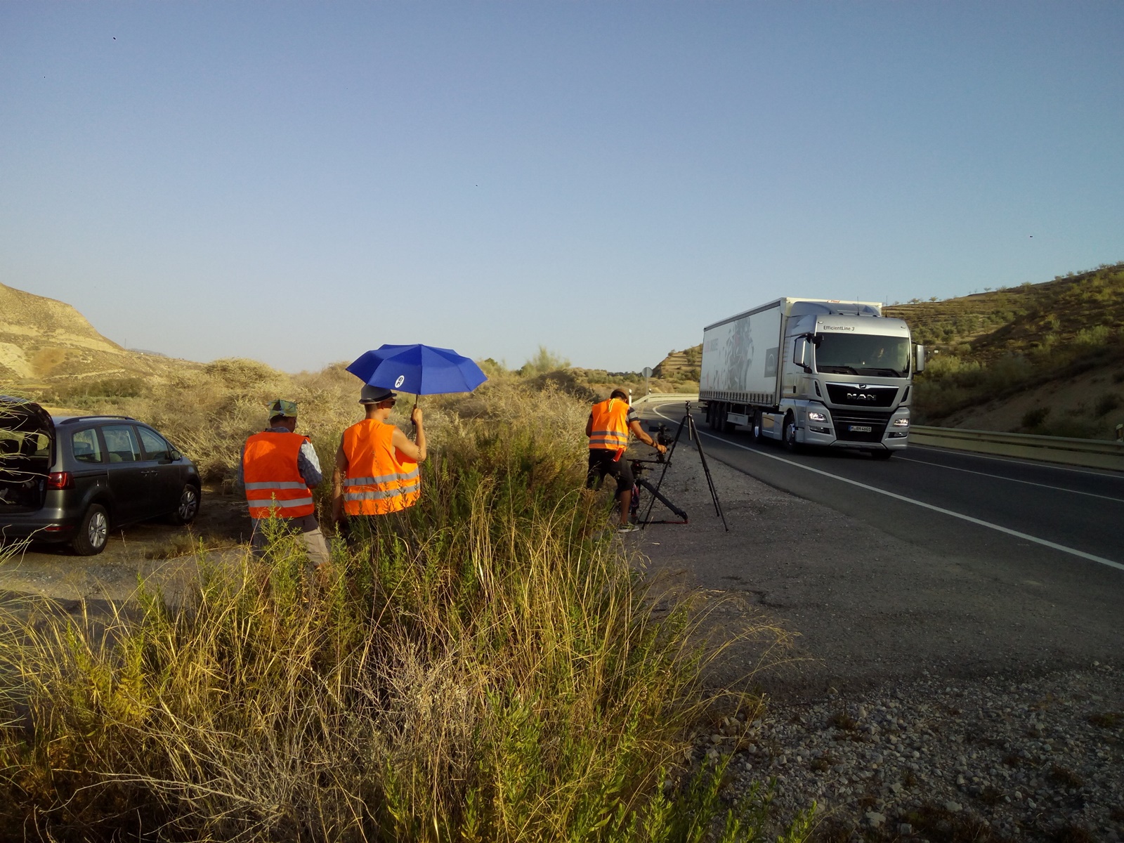 Rodaje de Spot para MAN TRUCKS