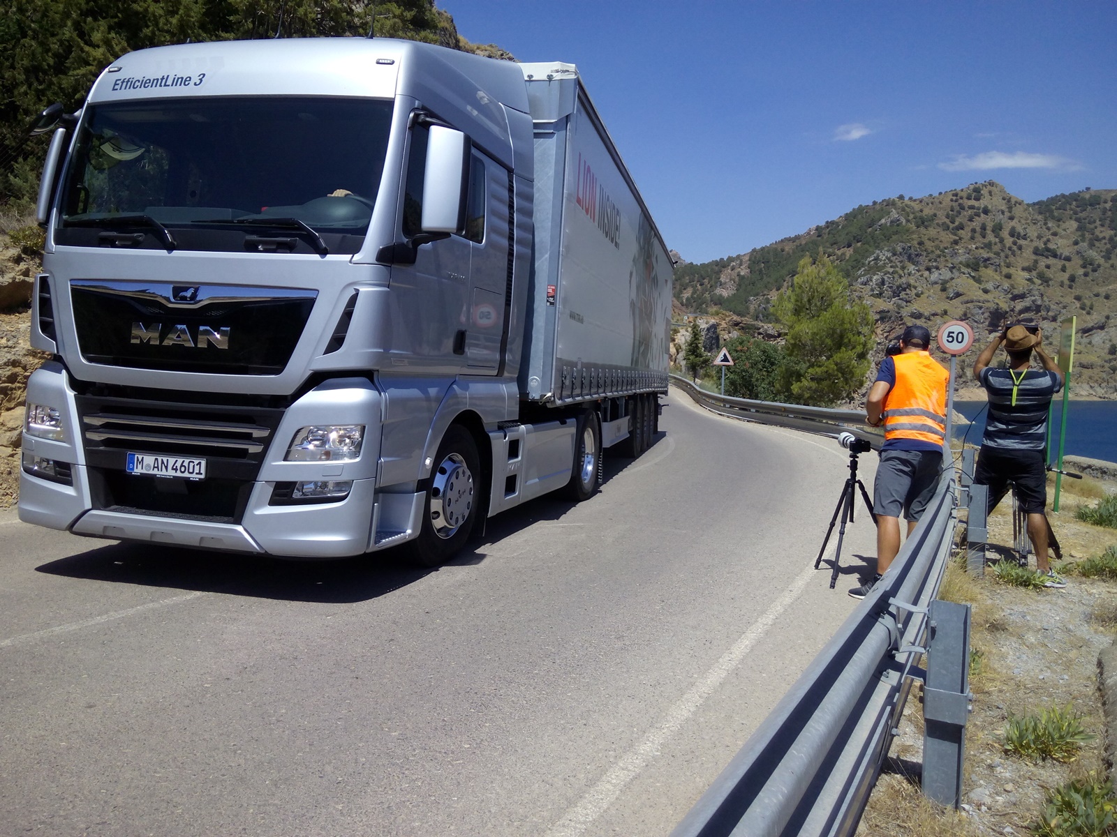 Rodaje de Spot para MAN TRUCKS